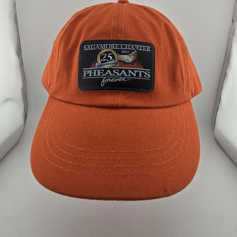 Pheasants Forever Sagamore Chapter Hat 25th Anniversary 2024 Hunting Cap - Picture 2 of 6